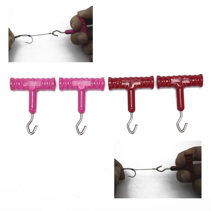 

2pcs/lot FISHING Knot Rig Puller Knot Tester Tightener Carp Terminal Tackle for Hair Rig Method Feeder Sets Tool Tackle