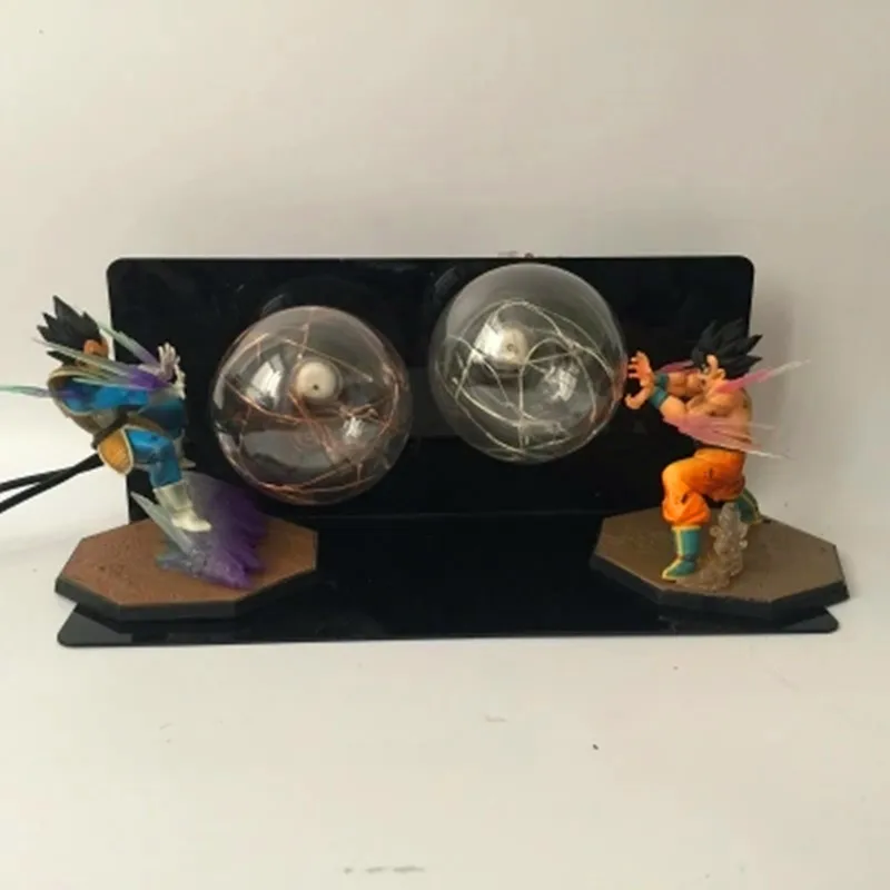 

Luminous Toy Dragon Ball Son Goku VS Vegeta Creative Eye Protection Led Lighting Lamp Action Figure Model Decoration G2615