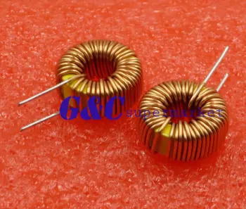 

50PCS Toroid Core Inductors Wire Wind Wound for DIY mah--100uH 6A Coil