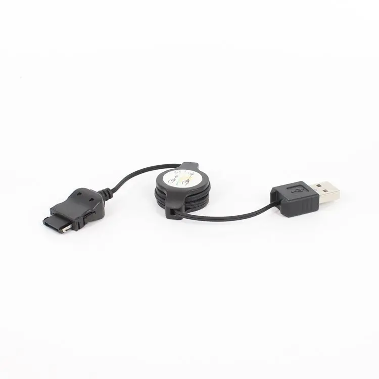 

Stretch extension power supply line for FOMA mobile phone smart universal telescopic black