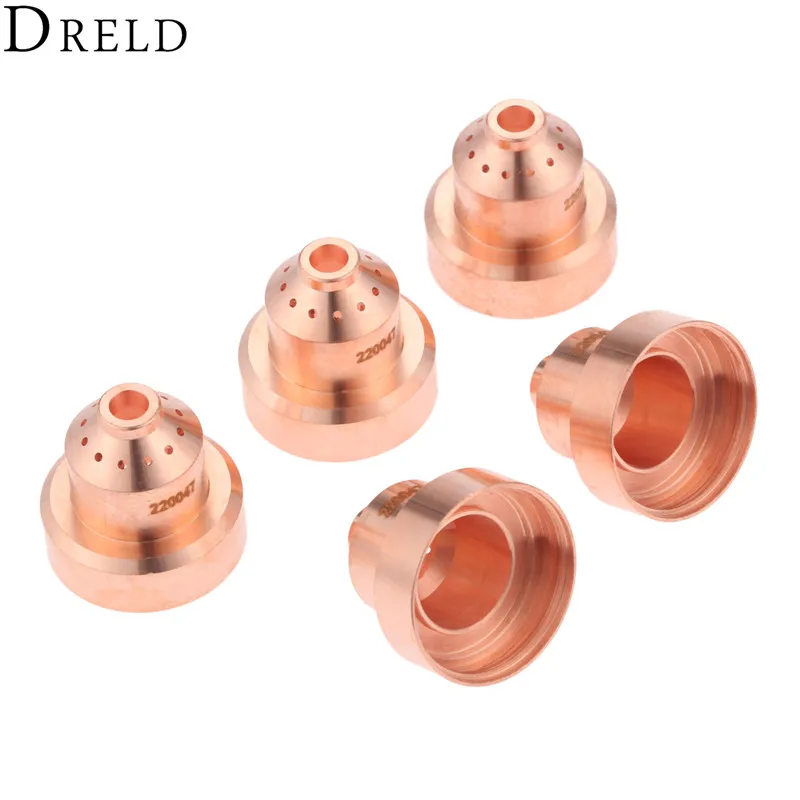 DRELD 5pcs 220047 Shield Cup For Plasma Cutting 1650 Torch Consumables 100A Mechanized Torch Welding Soldering Supplies DRELD 5pcs 220047 Shield Cup For Plasma Cutting 1650 Torch Consumables 100A Mechanized Torch Welding Soldering Supplies