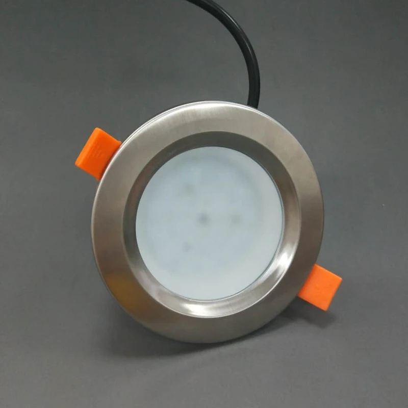 Billig IP65 Wasserdichte LED Downlight 5 W 7W 9W 12W Feuer prävention Edelstahl Abdeckung LED Spot licht für Bad LED Decke Lampe