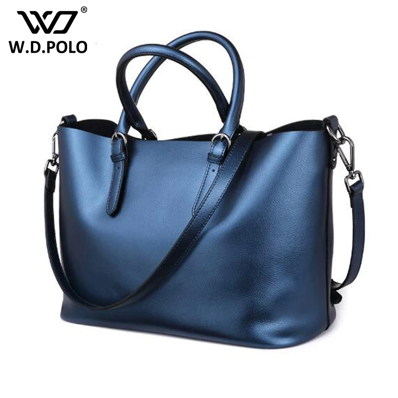 

WDPOLO new Genuine Leather Women Shoulder Bag Brand Cowhide genuine leather handbags chic girl Crossbody bag women bags C337