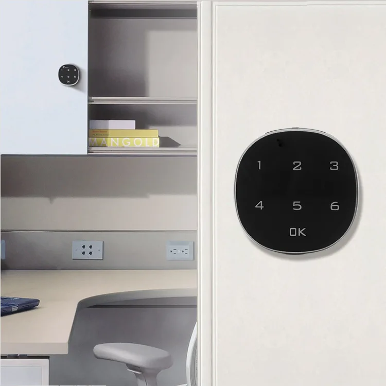 

Electronic Cabine Lock Drawer Combination Digital Lock Touch Keypad Password Key Access Cabinet Digital Security Code For Locker