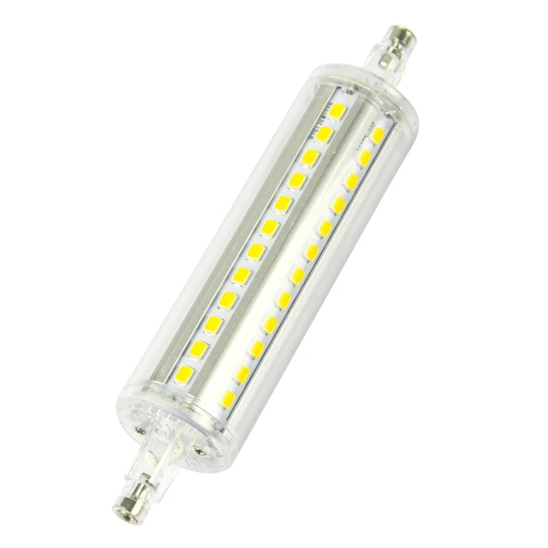 Новый R7S светодиодный светильник 5W 10W SMD 2835 78 мм 118 лампочка AC90 260V заменить