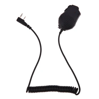 

Ultra-small mini portable handheld microphone walkie with clear sound Dual PTT Speaker For Baofeng UV-82 UV-82L GT-5