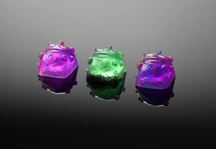 Bob ручной работы смолы koffing artisan keycaps для mx stem механические клавиатуры пожалуйста, прочитайте текст ниже и купите его через ссылку