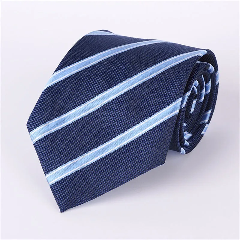 8CM Width Necktie For Men Fashion Formal Suit Leisure Neckwear Necktie