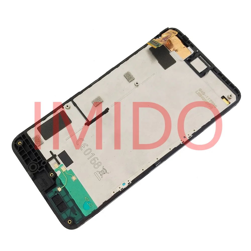 Чехол с подставкой и отделениями для карт для Nokia Lumia 630 N630 RM-976 RM-977 RM-978 RM-979 ЖК-дисплей Дисплей Сенсорный экран дигитайзер с рамкой с Батарея крышка беспроводным доступом в Интернет