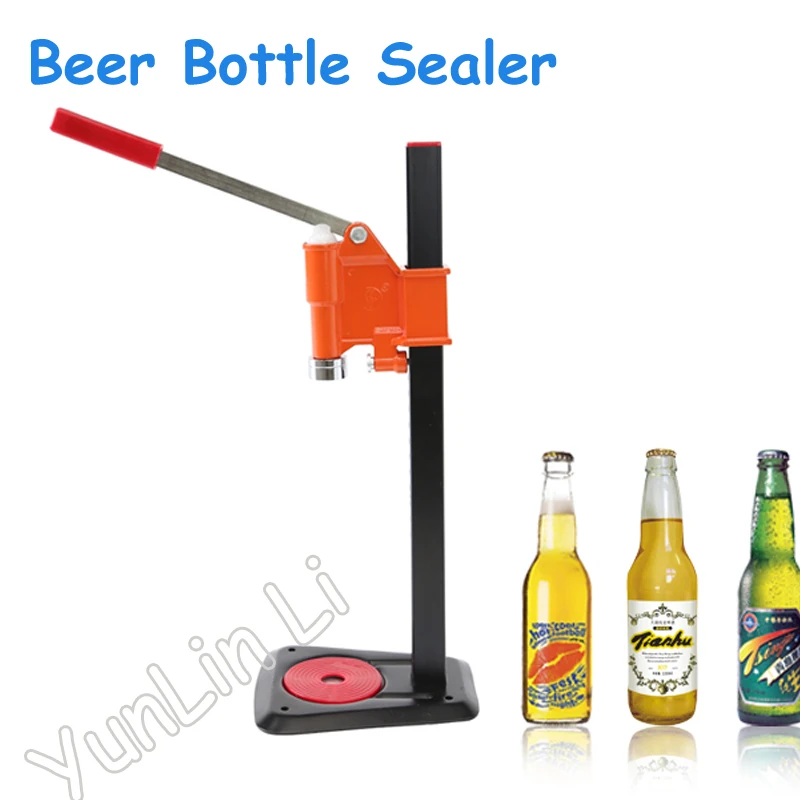 Beer Bottle Capping Machine Manual Beer Lid Sealer Beer Capper Soft