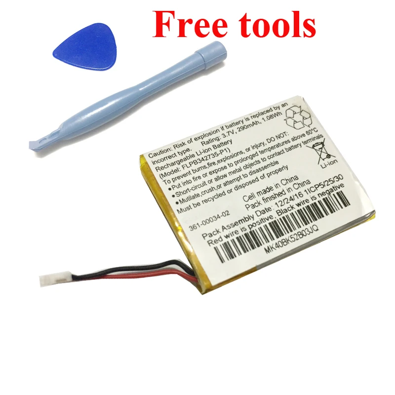 

Wholesale good quality FLPB342735-P1 battery for Garmin Fenix 3 battery F3 GPS sports watch battery 361-00034-02