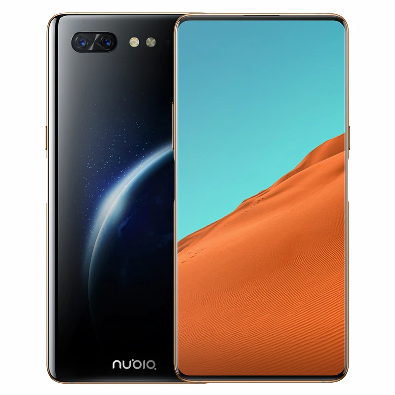 Смартфон zte Nubia X с двойным экраном Android 8,1 4G LTE Snapdragon 845 Octa Core 8G+ 128G ударопрочный мобильный телефон 18W