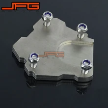 Universal ständer seitenständer verlängerungsplatte pad basis für honda yamaha suzuki kawasaki ktm motorrad racing dirt bike scooter