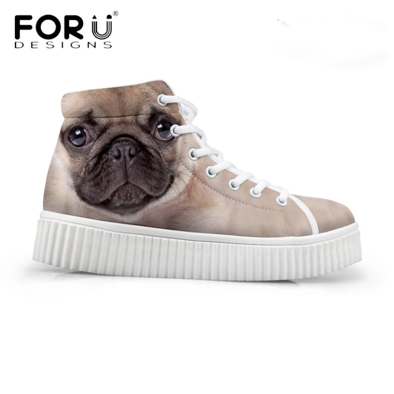 Модная дамская повседневная обувь FORUDESIGNS на высокой подошве Сапоги платформе с
