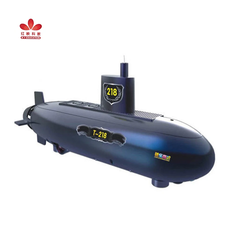 Remote control submarine experiment