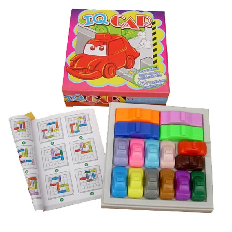 

IQ Car Puzzle Board Game Funny Entertainment Game Play with Family/Friends/Party Best Gift Toys for Children