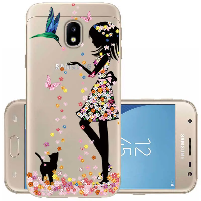 Arvin Painted case FOR Samsung Galaxy J600 Clear Soft TPU Cover FOR Samsung J310 J400 J510 Smart Protective Phone case FOR J7 J8 (5)