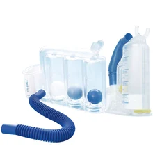 Appareil d'entraînement respiratoire formation à trois balles Instrument de capacité pulmonaire avec exercice de fonction pulmonaire soufflé à la bouche(China)
