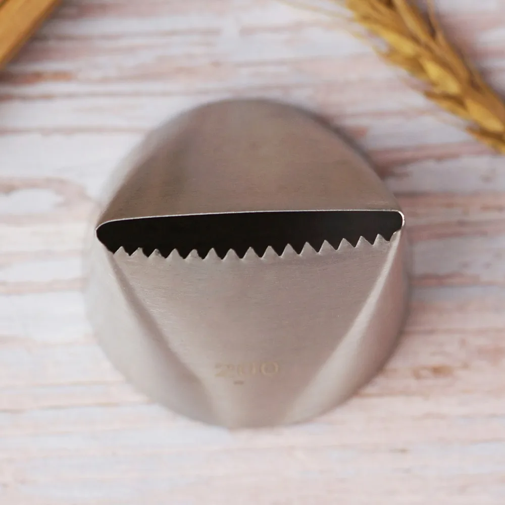 #200 #201 #202Large Size Basketweave Piping Nozzle Basket Weave Cake Decorating Tip Nozzle Baking Tools Bakeware Icing Tips