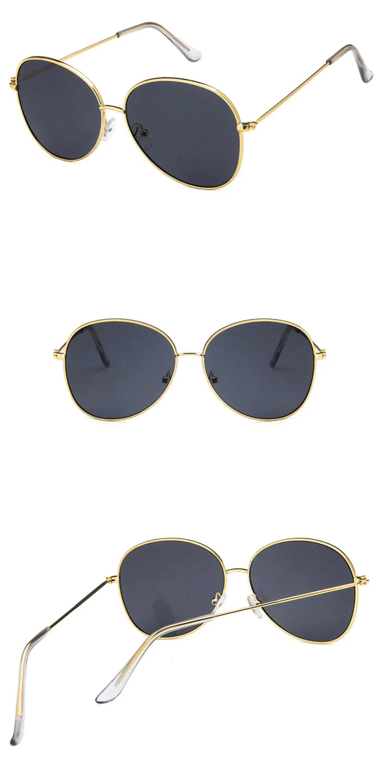 Новинка из настоящего сплава Gafas очки оправа для очков унисекс ретро овальные полное украшение по рецепту