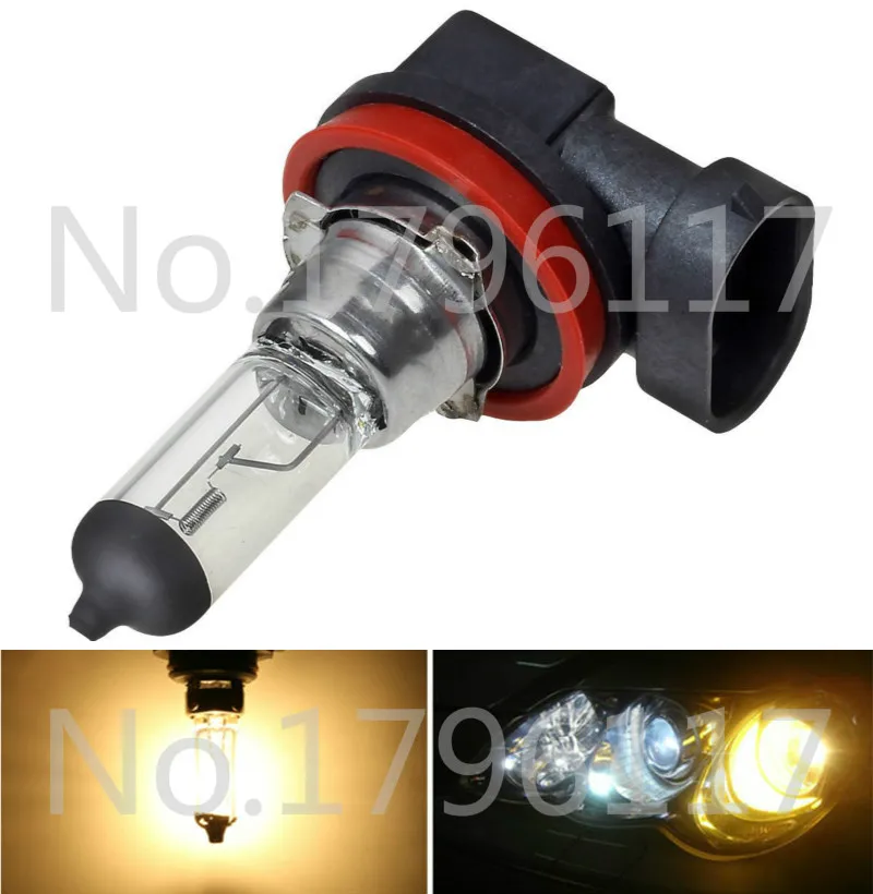 

10Pcs DC 12V H11 55W 4300K Yellow Car Headlight Bulb Fog Lamp Bulb Clear Automobile Head Light bulb Auto Light Source
