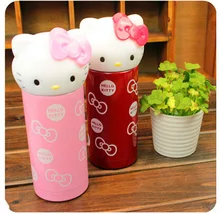 360 ml Kreative Cartoon Vakuum Wasserflasche Thermosbecher Hallo Kitty Edelstahl Neuheit Tasse Sport Tragbare Nette Kinder Thermos