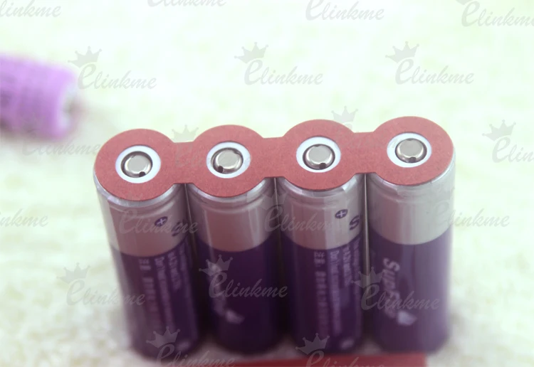 100pcs 500pcs cardboard 4x 18650 battery Insulators Electrical