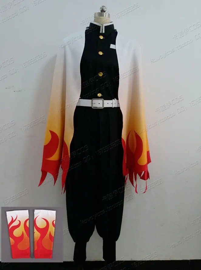 

Demon Slayer: Kimetsu no Yaiba Kyoujurou Rengoku Cosplay Costume