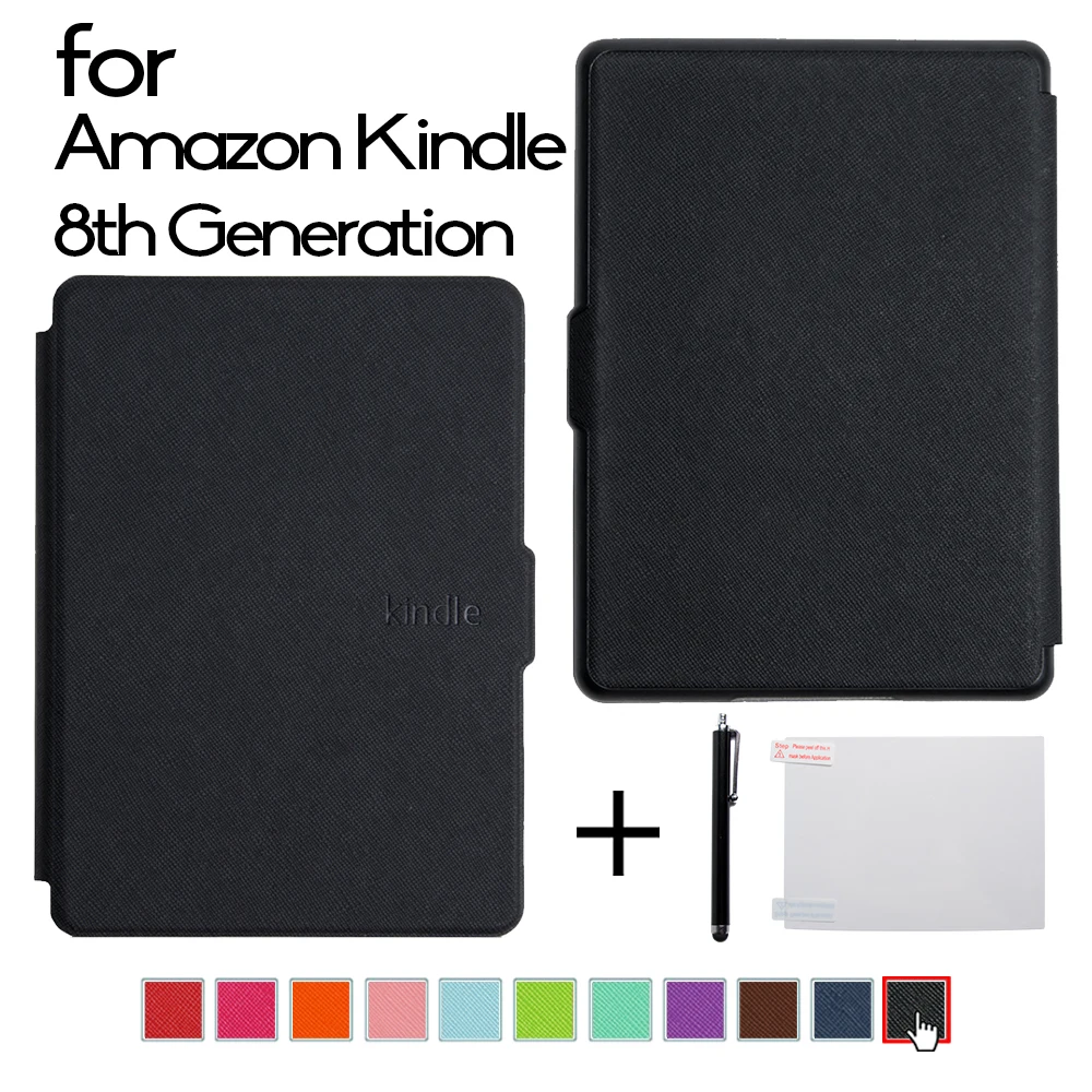 Смарт чехол для Kindle 8 2016 Магнитный автоматический режим сна и пробуждения тонкий