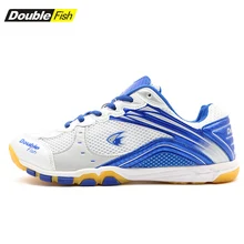 Обувь для настольного тенниса с двойной рыбой; Df-868 обувь для пинг-понга; дышащие кроссовки для тренировок