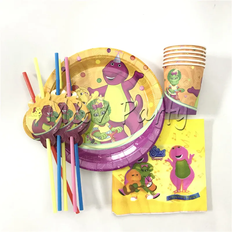 Party Decorations Barney Stand Up Children S Birthday Party Decorations Supplies Home Garden