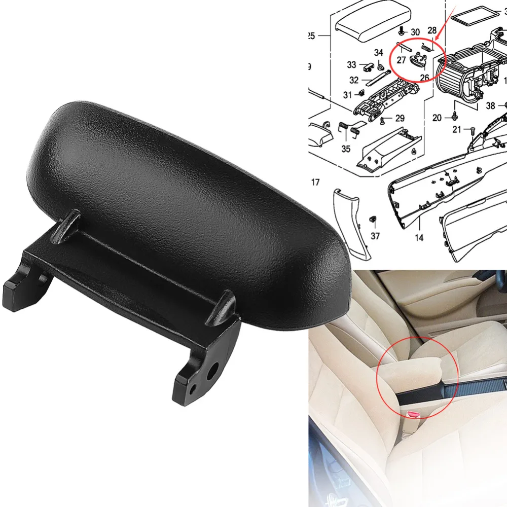 Авто подлокотник замок крышки центральной консоли защелка подходит автомобиль-Стайлинг для Honda Civic 2006-2011 83451-sna-a01za Интимные аксессуары