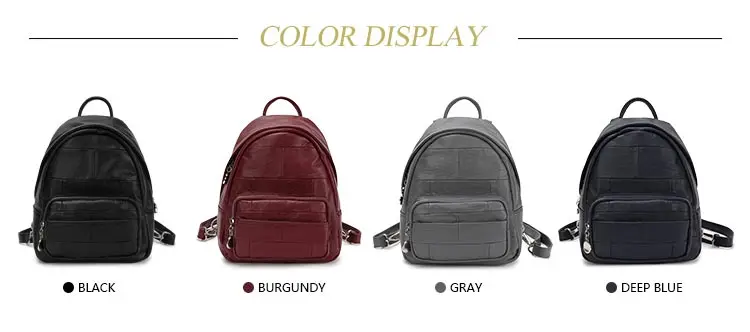Women Backpack Detail B070#4