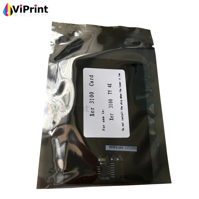 2 х чипа для картриджа с тонером xerox Phaser 3100 MFP 3100MFP заправка порошка сброс настроек