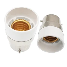 6 шт. B22 к E14 светильник адаптер B22 к E14 ЕС стандартная лампа-канделябр держатель конвертер, CE Rohs