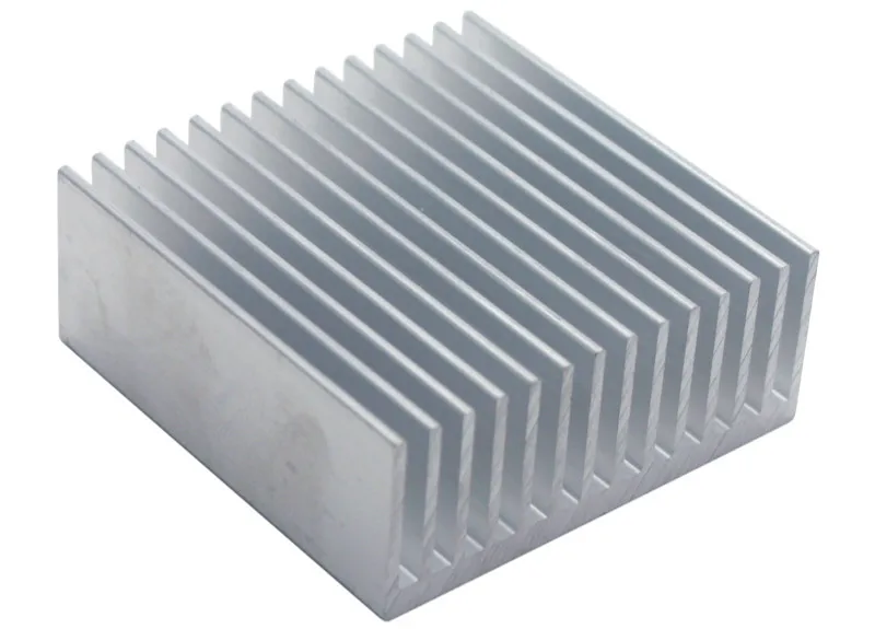 

2pcs Aluminum Alloy Radiator 50*50*20MM Aluminum Profile High Power Electronic Radiator Heat Conducting Block Can Be Customized