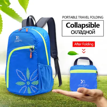 

Ultralight Nylon Foldable Backpack Women Waterproof Multifunctio Folding Comfortable Outdoor Travel Sport Hiking Men Camping Bag