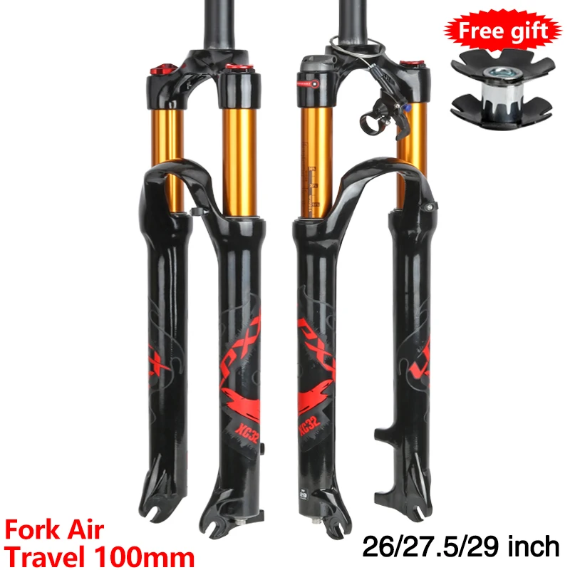 2019-neue-Stil-26-27-5-29er-MTB-Suspension-Luft-Gabel-Magnesium-Legierung-Air-Widerstandsf-higkeit