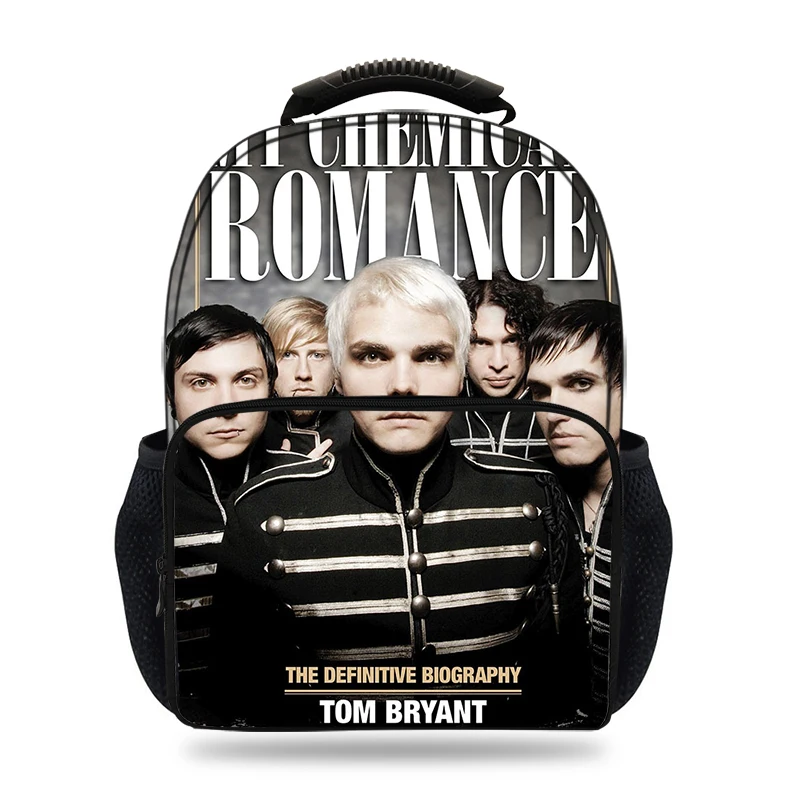 2019 известный бренд My Chemical Romance рюкзак для ноутбука школьные сумки мальчиков mochila