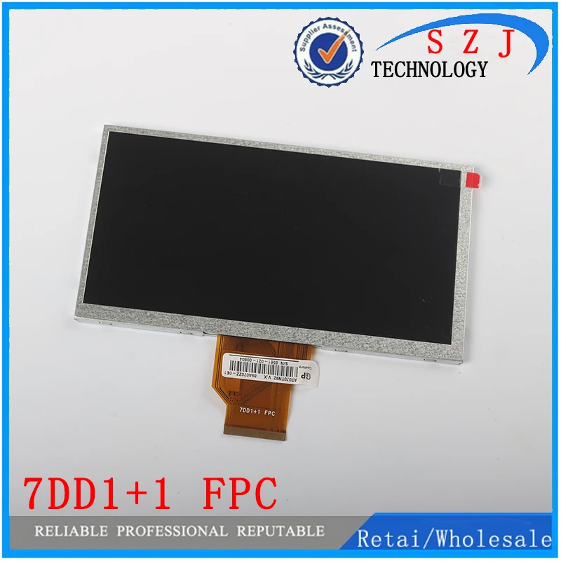 New 7" inch INNOLUX AT070TN92 V.X LCD Screen 7DD1+1 FPC 800*480 for Tablet Car DVD lcd Free shipping