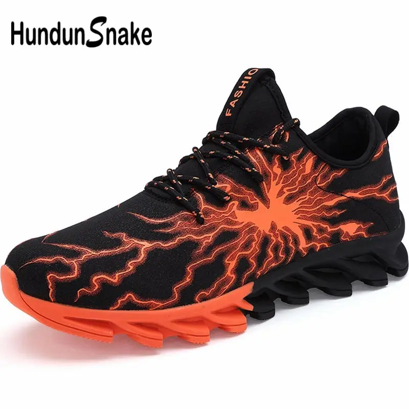 Скидка Hundunsnake, летние теннисные мужские кроссовки, женская обувь для бега, мужская спортивная обувь, мужская спортивная обувь, уличная, Zapatillas, черна...