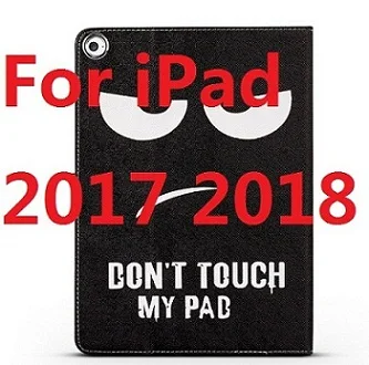 QUWIND Do Not Touch My Pad Поддержка Защитная крышка чехол для iPad Air 1 2 iPad Mini 1 2 3 iPad 2/3/4 Pro 9,7 10,5 iPad - Цвет: For iPad 20172018 97