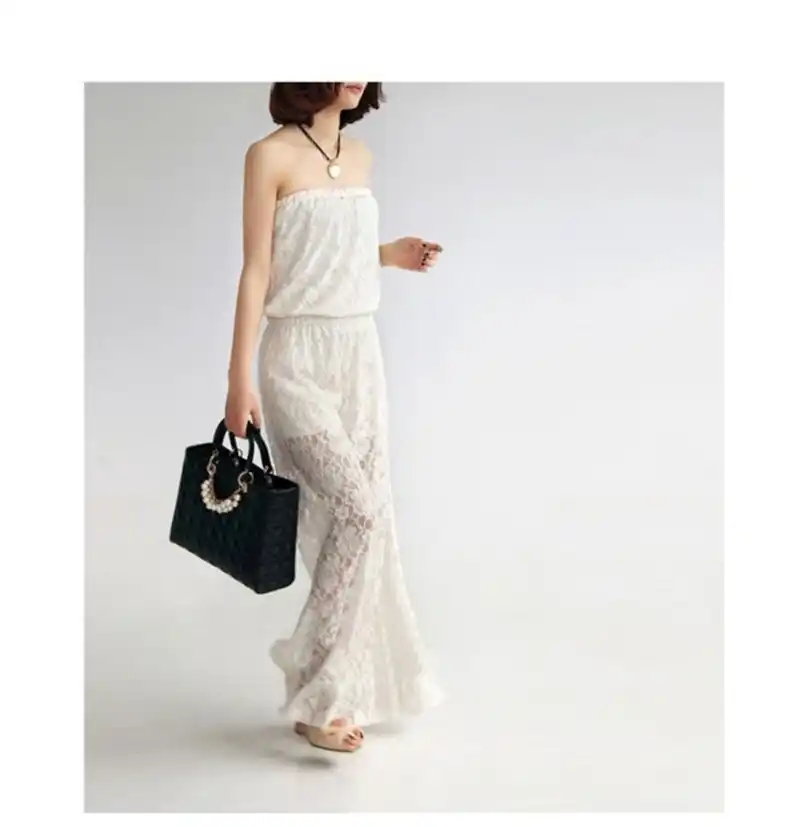 white plus size jumpsuits and rompers