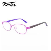 Кирка металлическая рамка для детских очков, оптическая оправа для очков, Детские прозрачные линзы, очки для глаз, милые очки для мальчиков и девочек