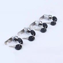 DHL Shipping 100PCS Drawer Tubular Cam Lock 16~40mm For Door Mailbox Cupboard Cabinet with Keys useful cam locks for lockers cabinet mailbox drawers cupboards keys
