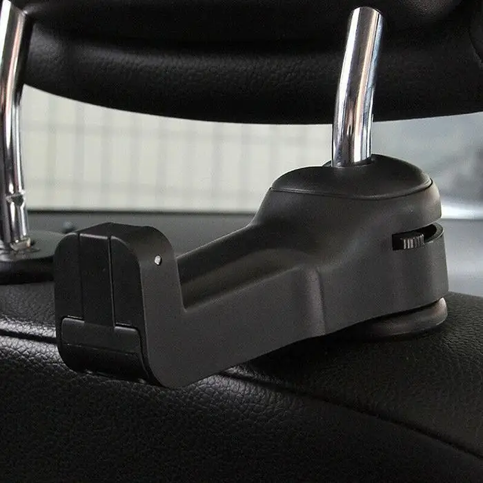 Прочный практичный многофункциональный автомобильный крюк заднего сиденья с Micro USB 5V1A Для литиевой батареи мини вентилятор 10 кг