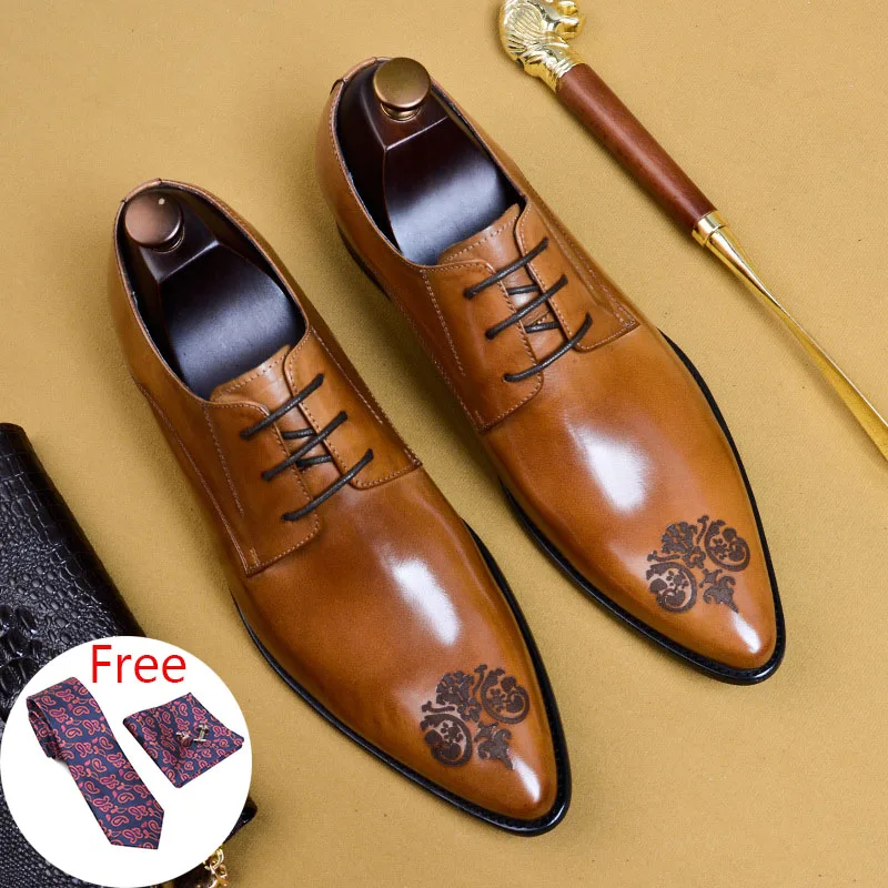 

Mens formal shoes leather oxford shoes for men dressing wedding men's brogues office shoes lace up male zapatos de hombre