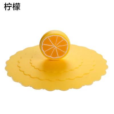 Kawaii Лук силиконовая крышка теплоизоляционная крышка чашки Пылезащитная многоразовая чашка Уплотнение Крышка