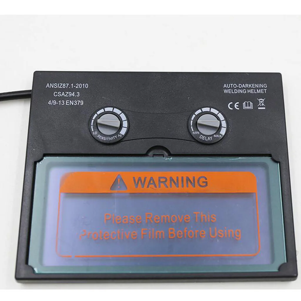 Solar Auto Darkening Welding Helmet Mask Lens Automation Filter Shade Goggle