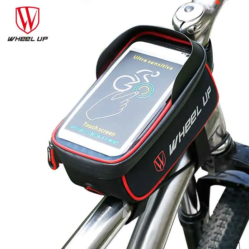 INIZEAL Водонепроницаемый велосипед кошелек-держатель телефона 6 дюймов Сенсорный экран трубки смартфон Сумка GPS Suporte Celular для защиты от грязи - Цвет: 1